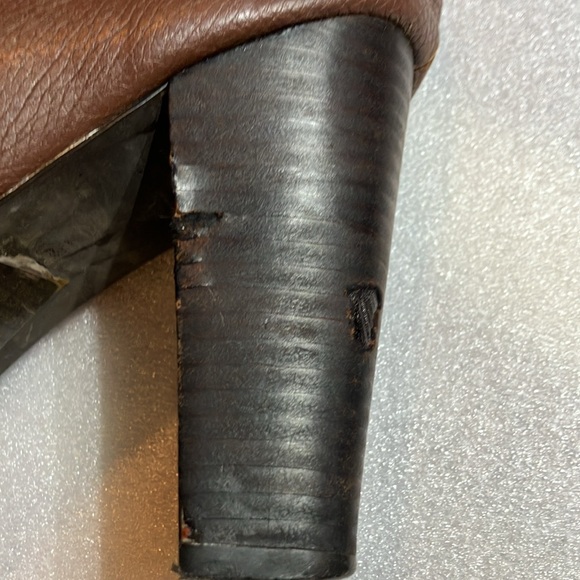 Colin Stuart leather over the knee pull on boots. - Picture 3 of 8